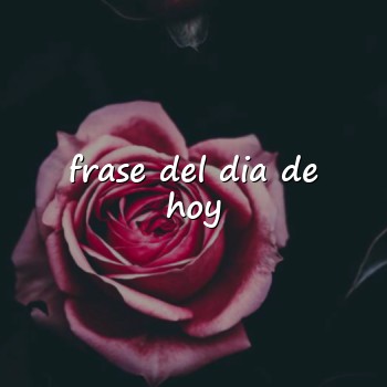 frase del dia de hoy - 2026