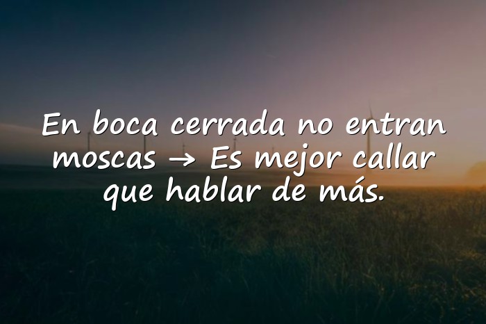 Imágenes dichos con su significado - 21