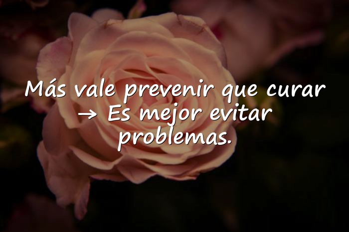 Imágenes dichos con su significado - 11