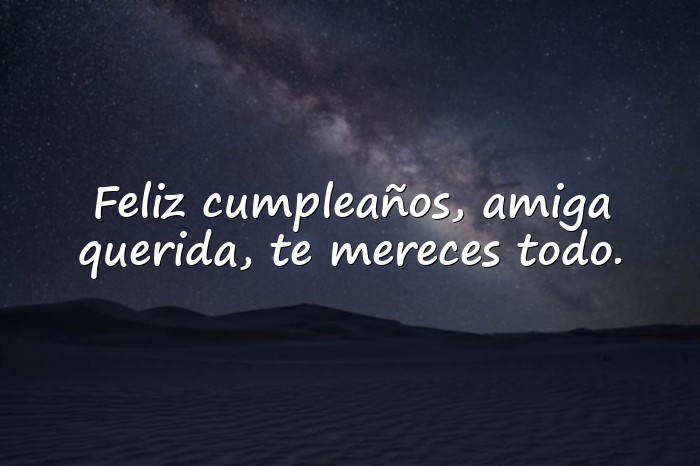 Imágenes feliz cumpleaños amiga frases originales - 1