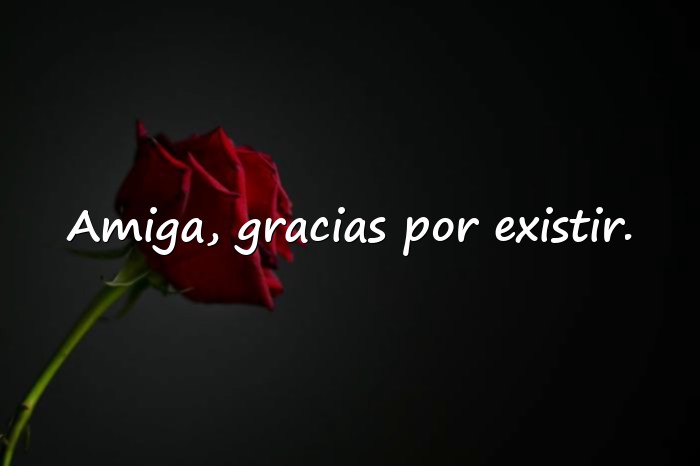 Imágenes frase para una amiga - 1