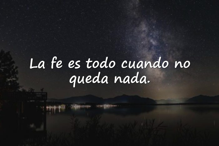 Imágenes frases de fe - 1