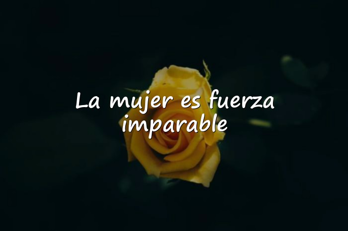 Imágenes frases de mujer - 1