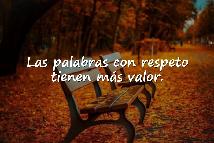 Imágenes frases de respeto - 23