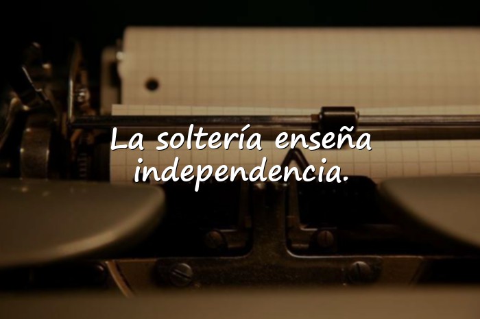 Imágenes frases de solteria - 5
